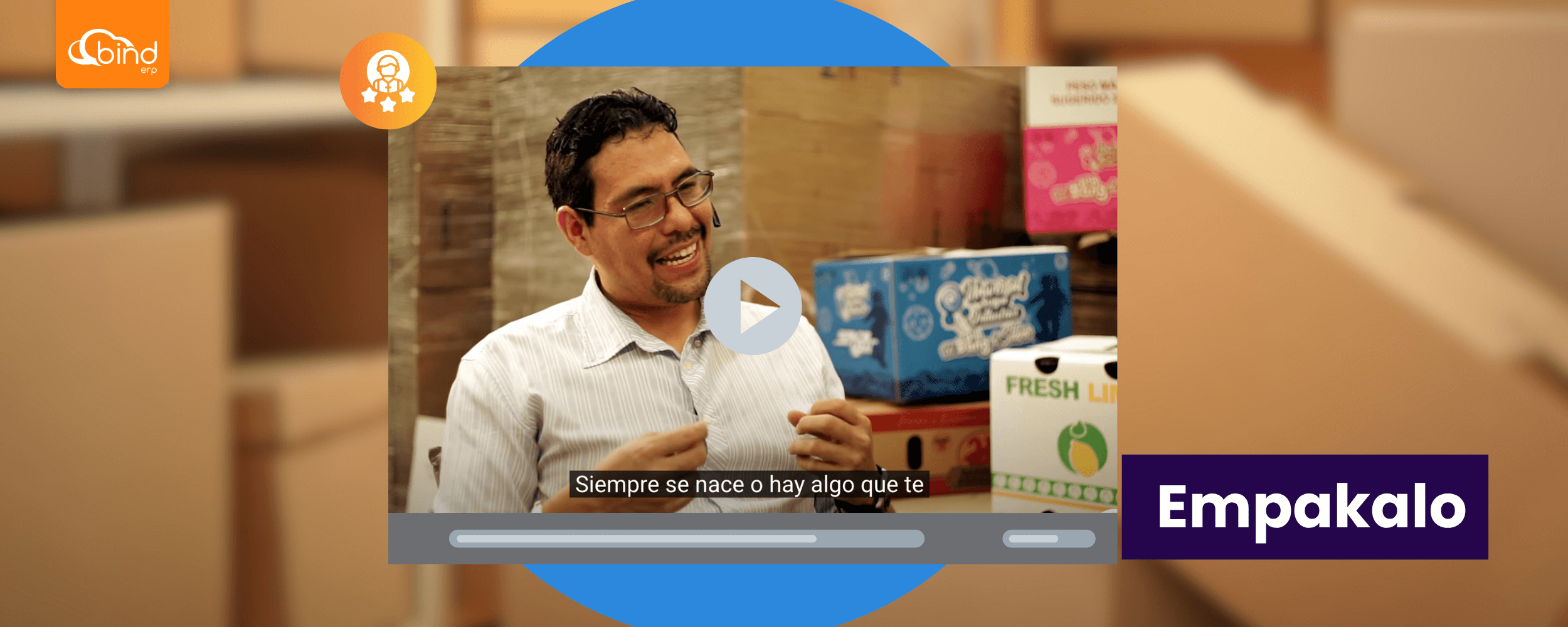 Caso de exito en la industria del carton al implementar un erp como BIND ERP