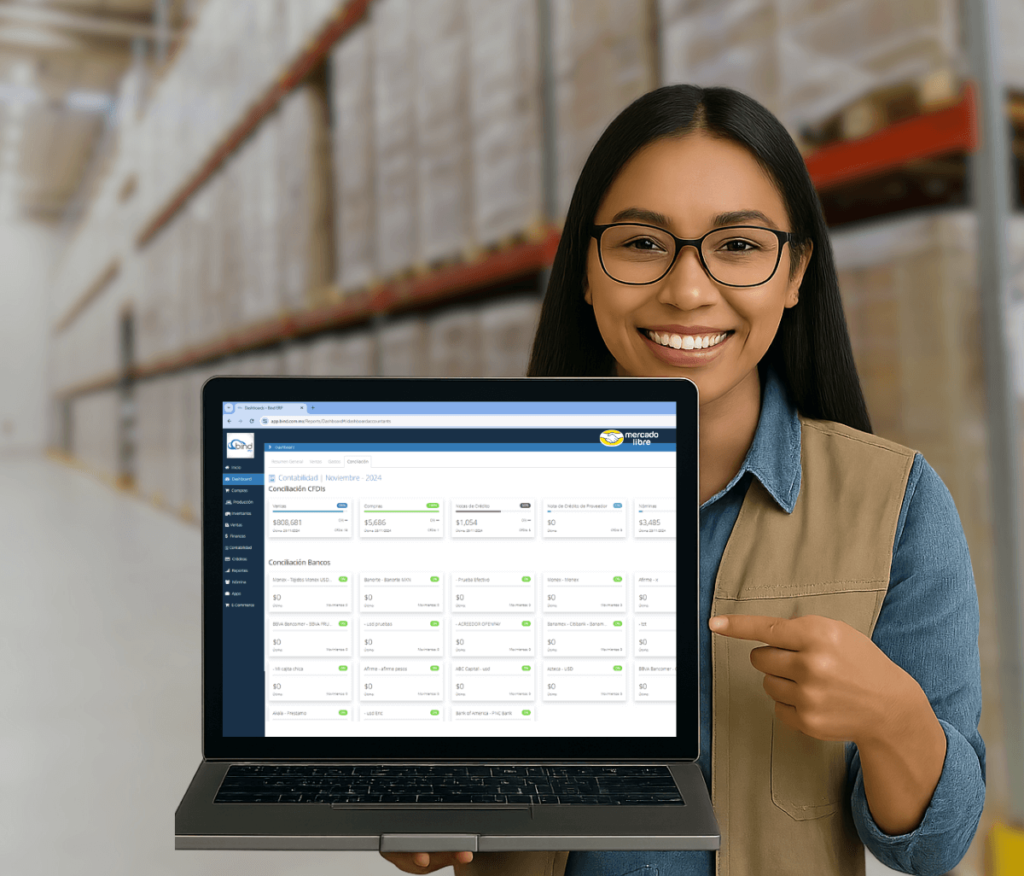 BIND, es el ERP con integración nativa de Mercado Libre sin depener de terceros