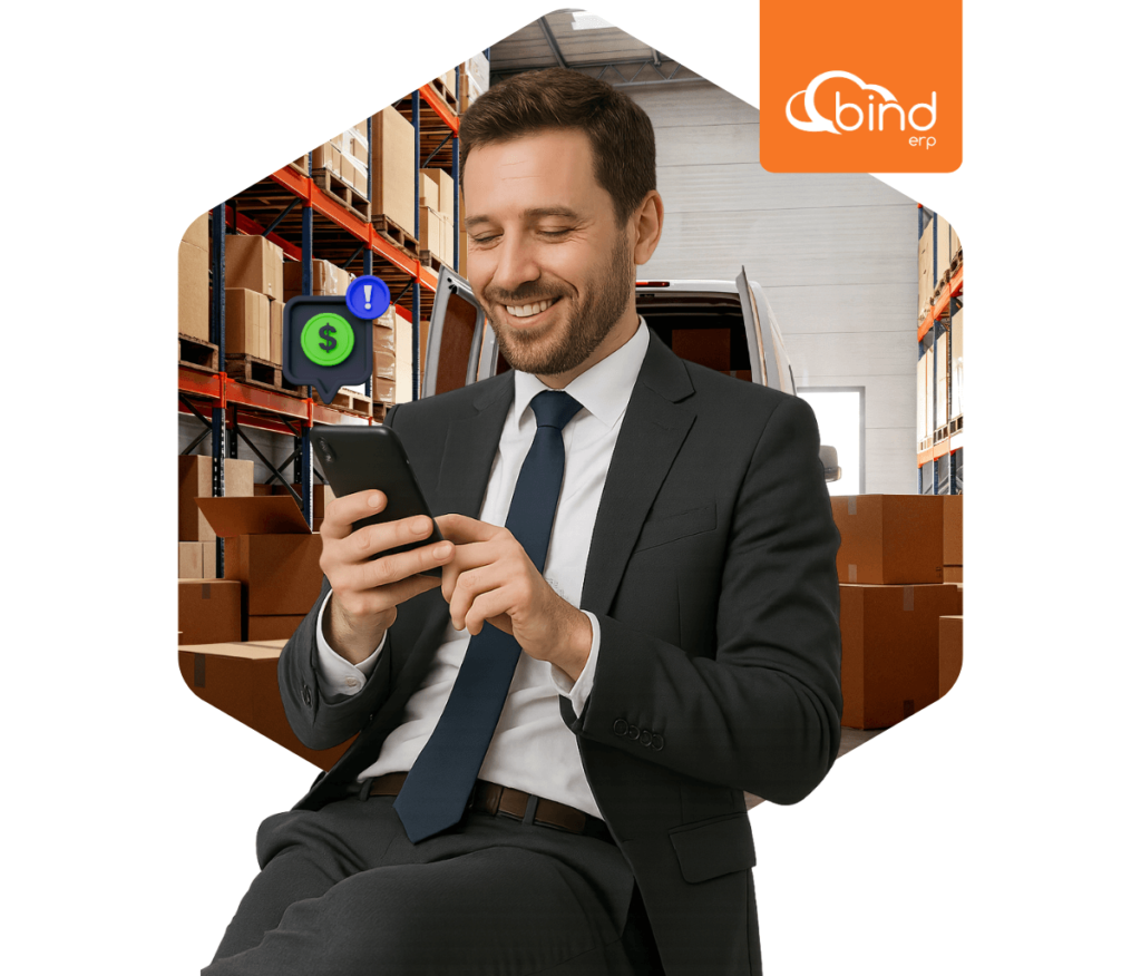 Mensajes de cobranza ERP mexicano especializado en PYMES Comercializadoras